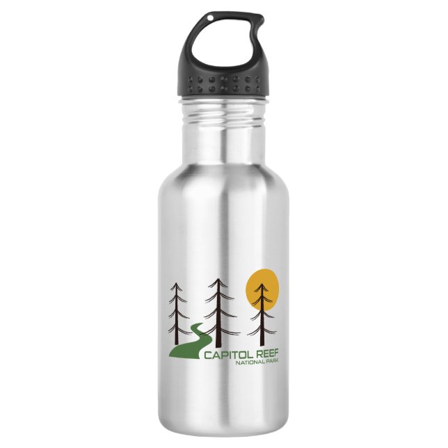 Botella De Agua Sendero del Parque Nacional Capitol Reef (Anverso)