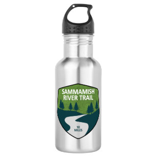Botella De Agua Sendero del río Sammamish Washington