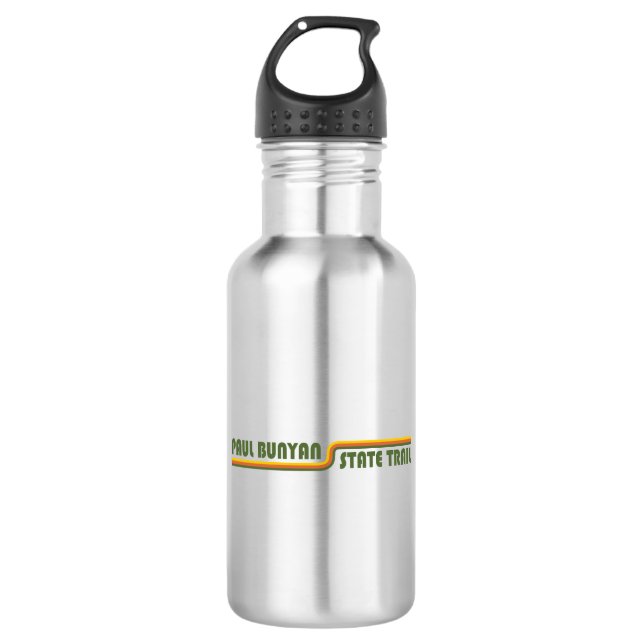 Botella De Agua Sendero estatal Paul Bunyan Minnesota (Anverso)