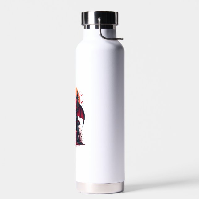 Botella De Agua Señor gato vampiro (Izquierdo)