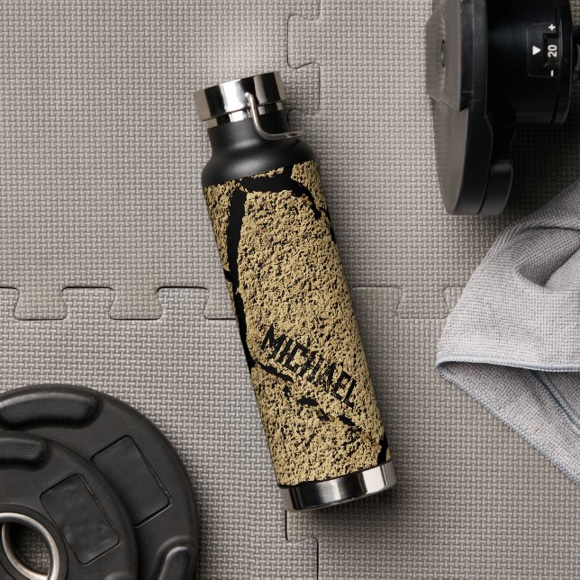 Botella De Agua Sequía en tierras secas, sequía en la tierra Guay  (Gimnasio)