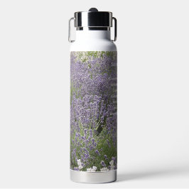 Botella De Agua Serenity Prayer Lavender Garden Floral