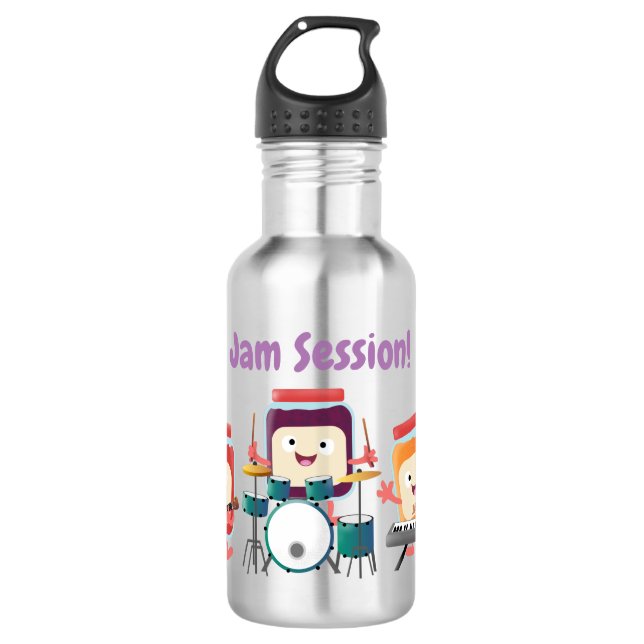Botella De Agua Sesión de improvisación personalizado humor (Anverso)