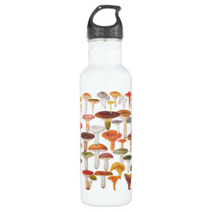 Botella De Agua Setas de los champiñones de Les