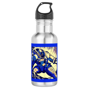 Botella De Agua SF - Anime Hero Woodcut 4