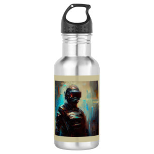 Botella De Agua SF - Ciberpunk Hero 1