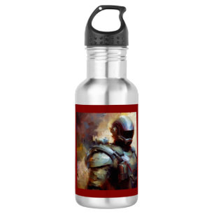Botella De Agua SF - Héroe militar 3