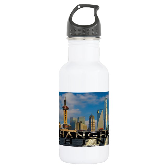 Botella De Agua Shanghai (Anverso)