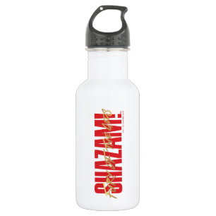 Botella De Agua ¡SHAZAM! Furia de los dioses Logotipo del marcad