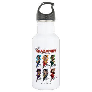 Botella De Agua ¡SHAZAM! Furia de los dioses Pernos de historiet