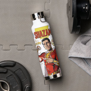 Botella De Agua ¡SHAZAM! Furia de los dioses   Tapa de SHAZAMily C