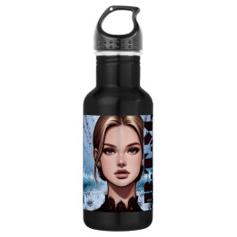 Botella De Agua Sheer. Diseño de caracteres animados