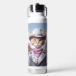 Botella De Agua Sheriff Cat