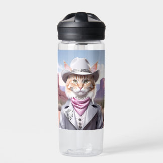 Botella De Agua Sheriff Cat