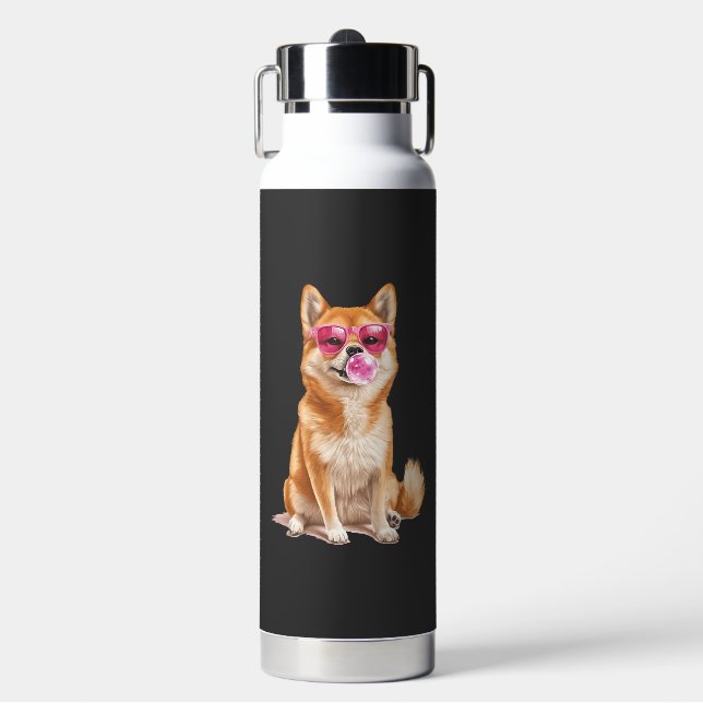 Botella De Agua Shiba Inu    (Frente)