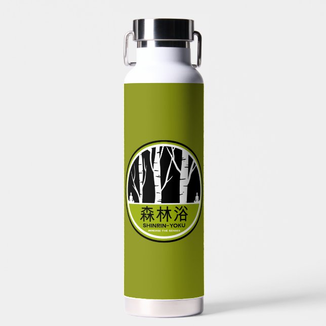 Botella De Agua Shinrin Yoku Forest Bathing (Delantero)