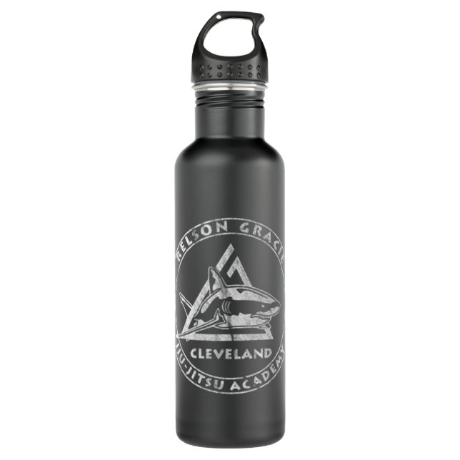 Botella De Agua Shirt brasileño Jiu-Jitsu - Relson Gracie Clevelan (Anverso)