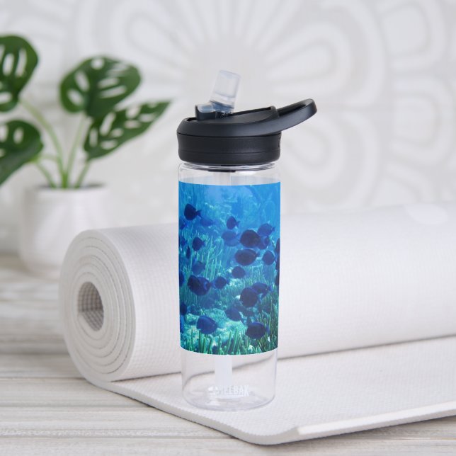 Botella De Agua Shoal de Blue Discus Fish (Yoga)