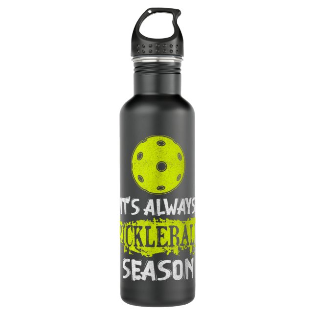 Botella De Agua Siempre es la temporada de las pelotas de futbol d (Anverso)