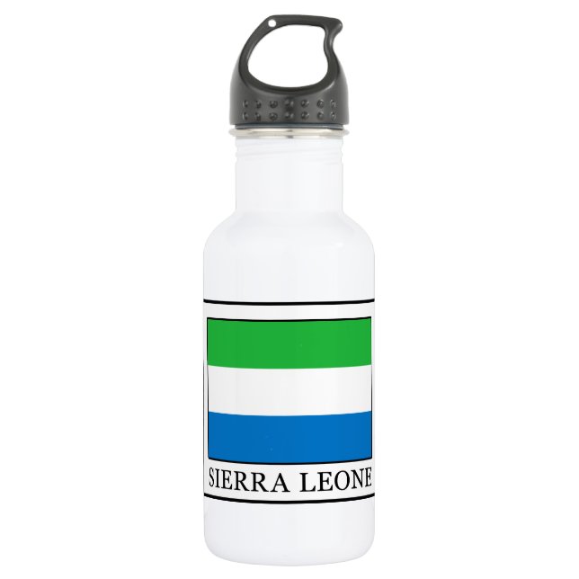 Botella De Agua Sierra Leona (Anverso)
