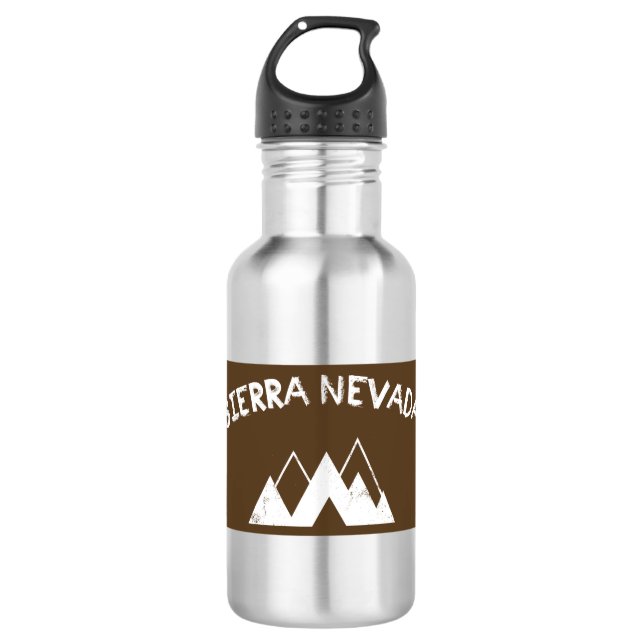 Botella De Agua Sierra Nevada (Anverso)