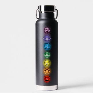 Botella De Agua Siete chakras