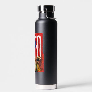 Botella De Agua Siga su sangre verdadera