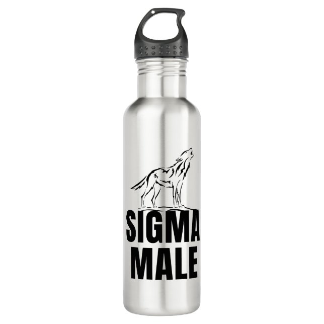 Botella De Agua Sigma Male Lone Wolf (Anverso)