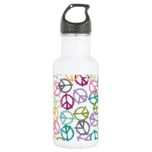 Botella De Agua Signo de la paz