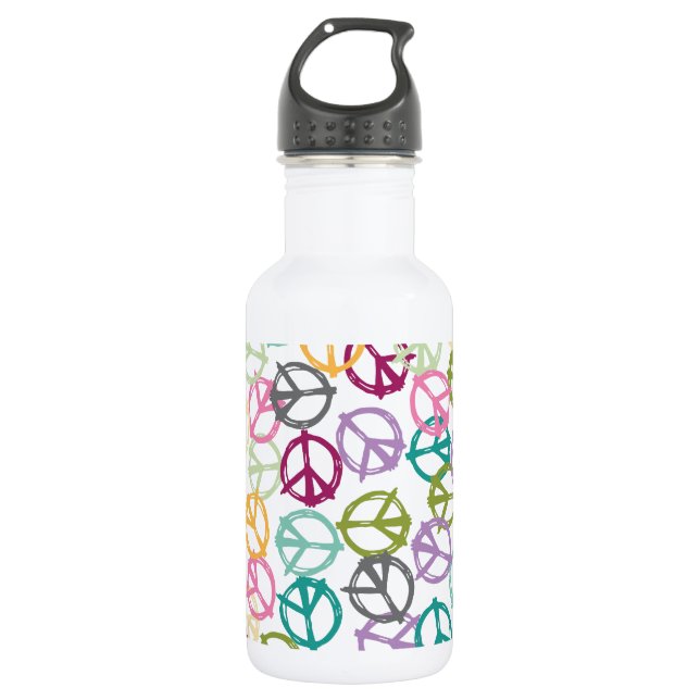 Botella De Agua Signo de la paz (Anverso)