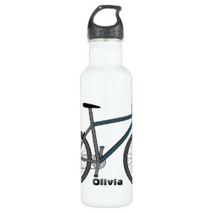 Botella De Agua Signo de paz para reciclar bicicleta de flor china