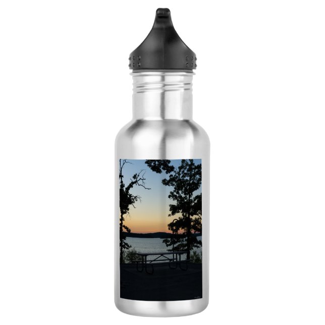 Botella De Agua Silueta de roca de mesa Agua de acero inoxidable a (Derecha)