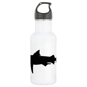 Botella De Agua Silueta de tiburón