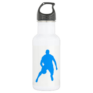Botella De Agua Silueta del baloncesto