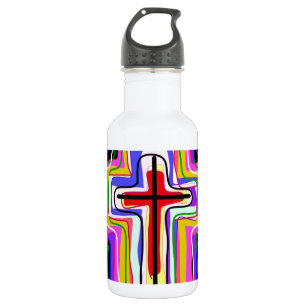 Botella De Agua Símbolo cristiano contemporáneo