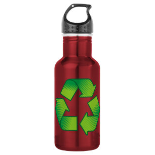 Botella De Agua Símbolo de reciclaje