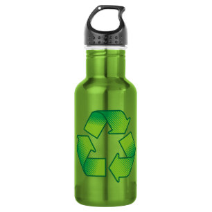 Botella De Agua Símbolo de reciclaje