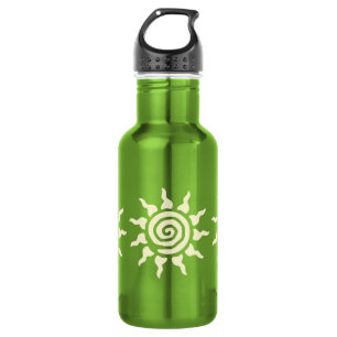 Botella De Agua Símbolo del Sol Espiritual - Espiral de Energía 9