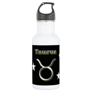 Botella De Agua Símbolo del tauro