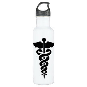 Botella De Agua Símbolo médico