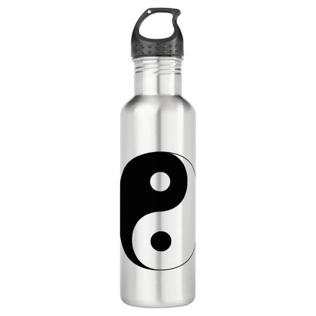 Botella De Agua Símbolo Yin Yang espiritual (Anverso)