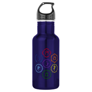 Botella De Agua Símbolos de Chakra