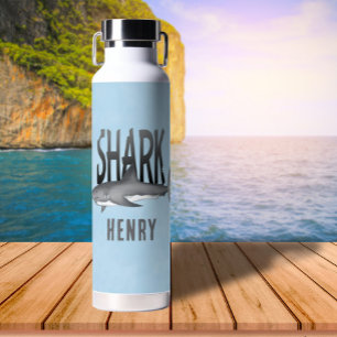 Botella De Agua Simple y caprichosa diversión Océano Guay Shark Bi
