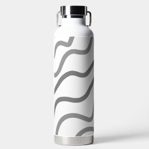 Botella De Agua Simple y minimalista logo elegante de la empresa p