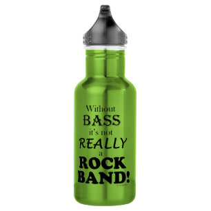 Botella De Agua Sin Bass - Banda Rock