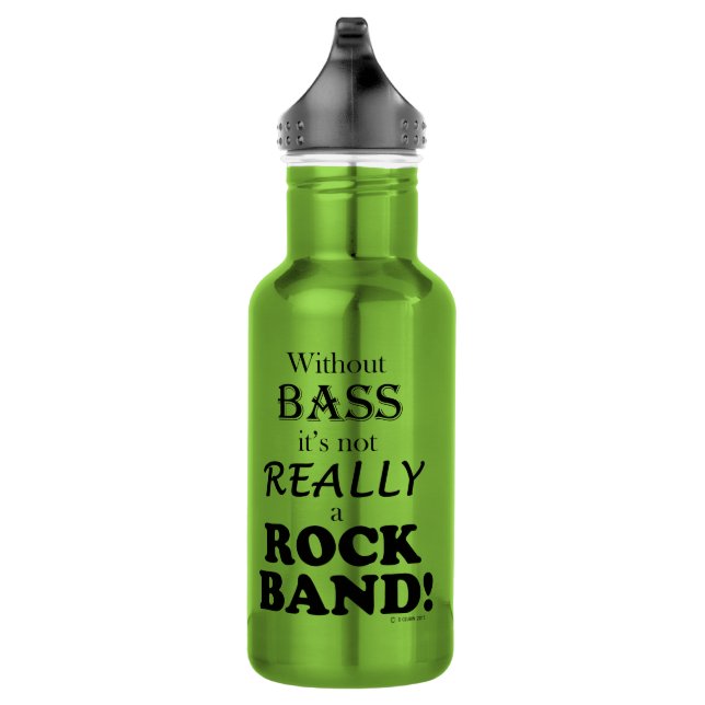 Botella De Agua Sin Bass - Banda Rock (Derecha)