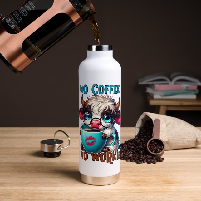 Botella De Agua Sin Café No Funciono  (Café (girado))