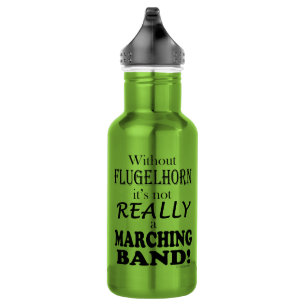 Botella De Agua Sin Flugelhorn - Banda de Marcha