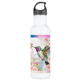Botella De Agua Sip in Flight: Elegancia de Hummingbird