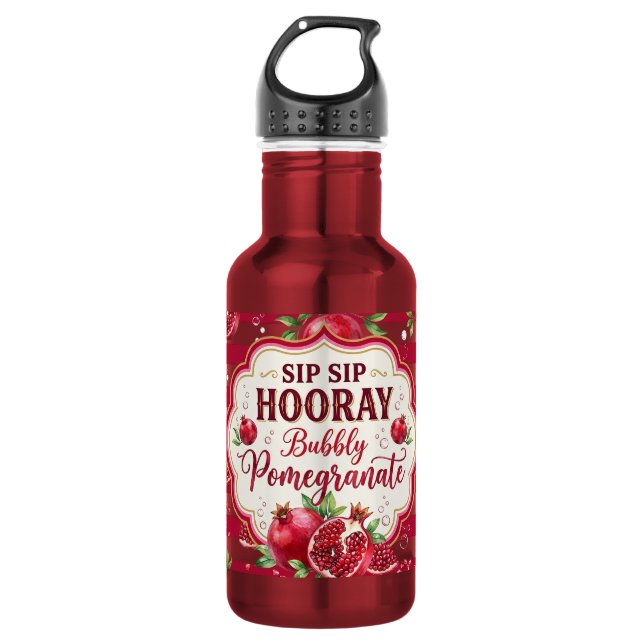 Botella De Agua Sip Sip Hurra (Anverso)